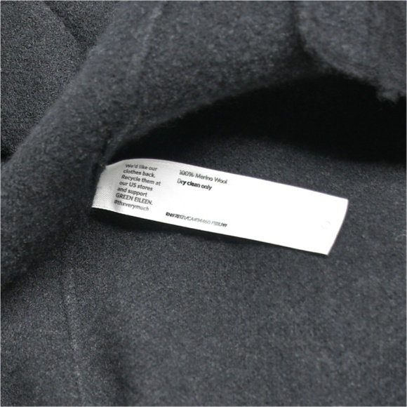 EILEEN FISHER 100% Merino Wool Long Open Cardigan - Picture 5 of 6